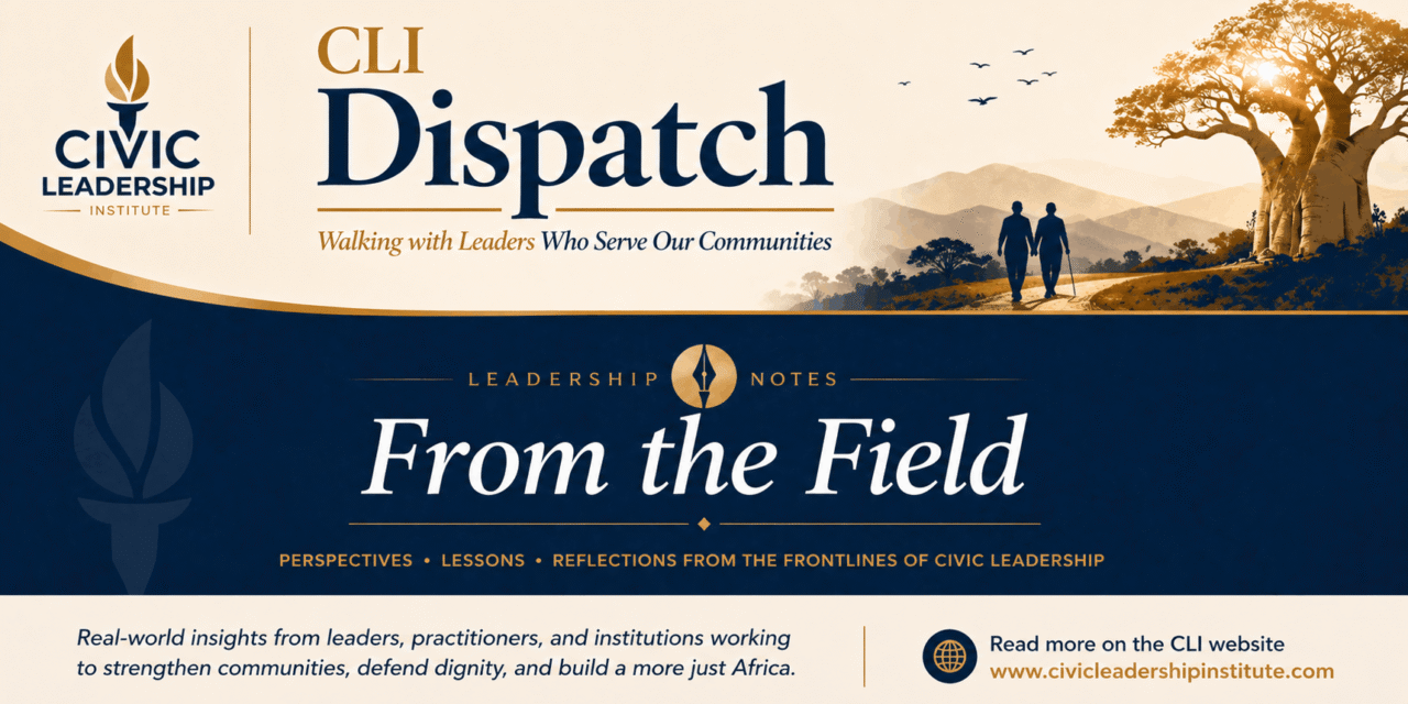 Leadership Notes from the Field