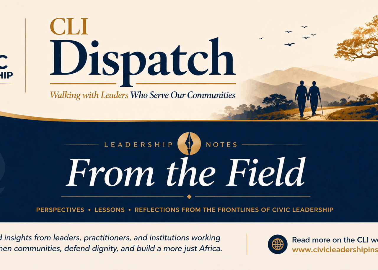 Leadership Notes from the Field